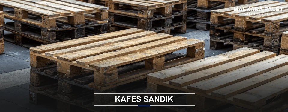 Malkara Ahşap Kafes Sandık